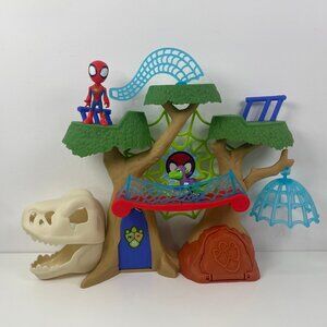 Spidey and His Amazing Friends Dino-Webs Treehouse Playset